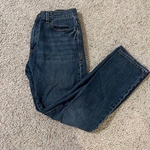 Calvin Klein Sz 32 Straight Cut Dark Denim Jeans